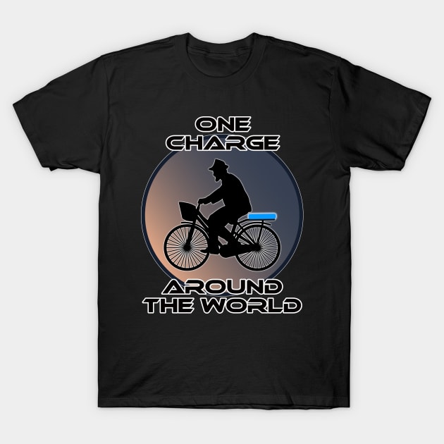 Retro Ebike T-Shirt by NicGrayTees